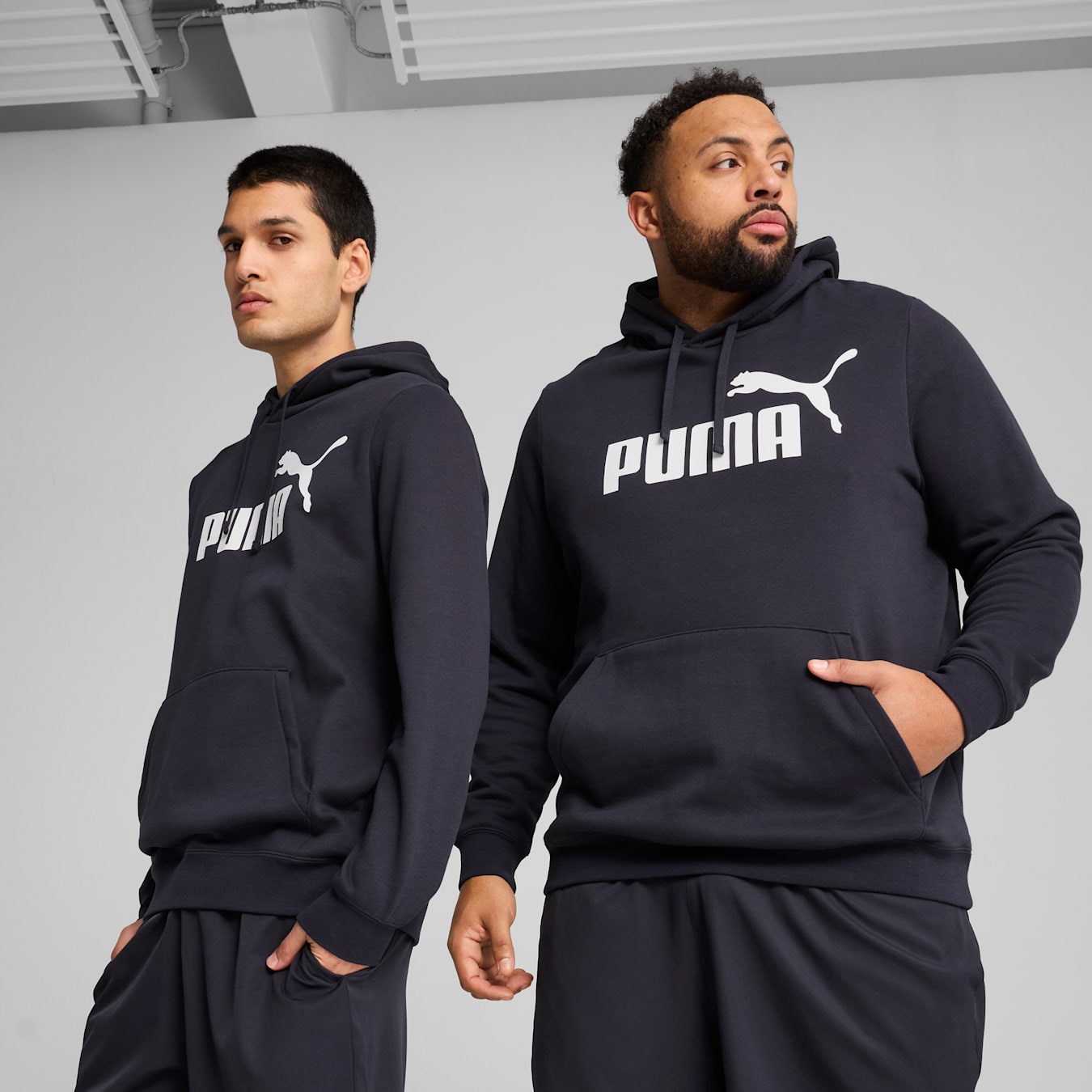 PUMA Essentials No. 1 Logo Hoodie Flecee Navy