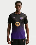 Nike Barcelona Away Men's Soccer Jersey 26/27 - Blue/Black