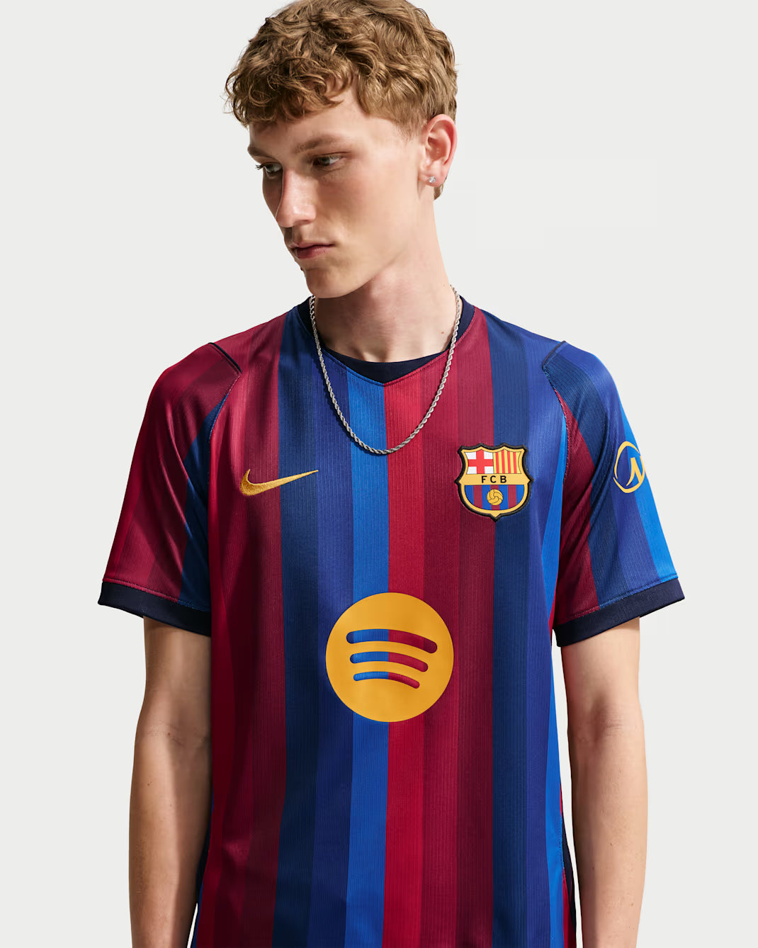Nike Barcelona Home Men's Soccer Jersey 26/27 - Red/Blue
