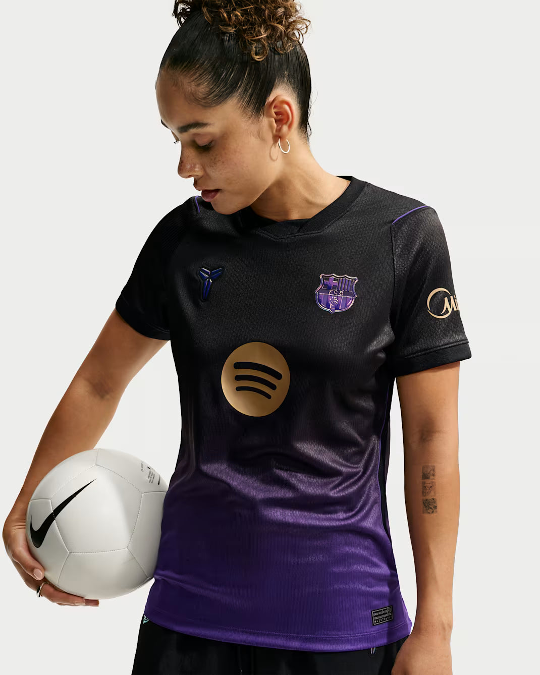 Nike Barcelona Away Women's Soccer Jersey 26/27 - Blue/Black