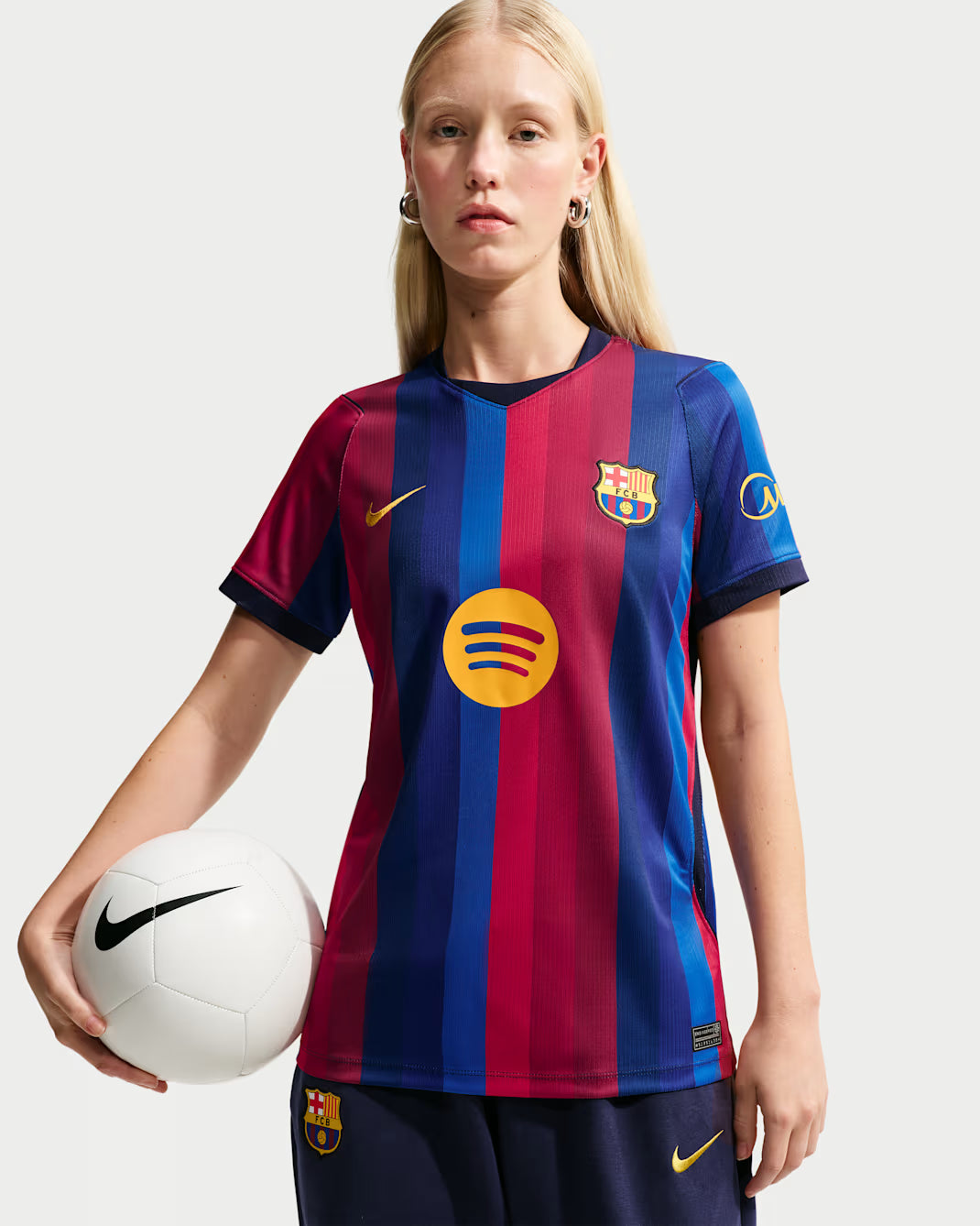 Nike Barcelona Home Women's Soccer Jersey 26/27 - Red/Blue