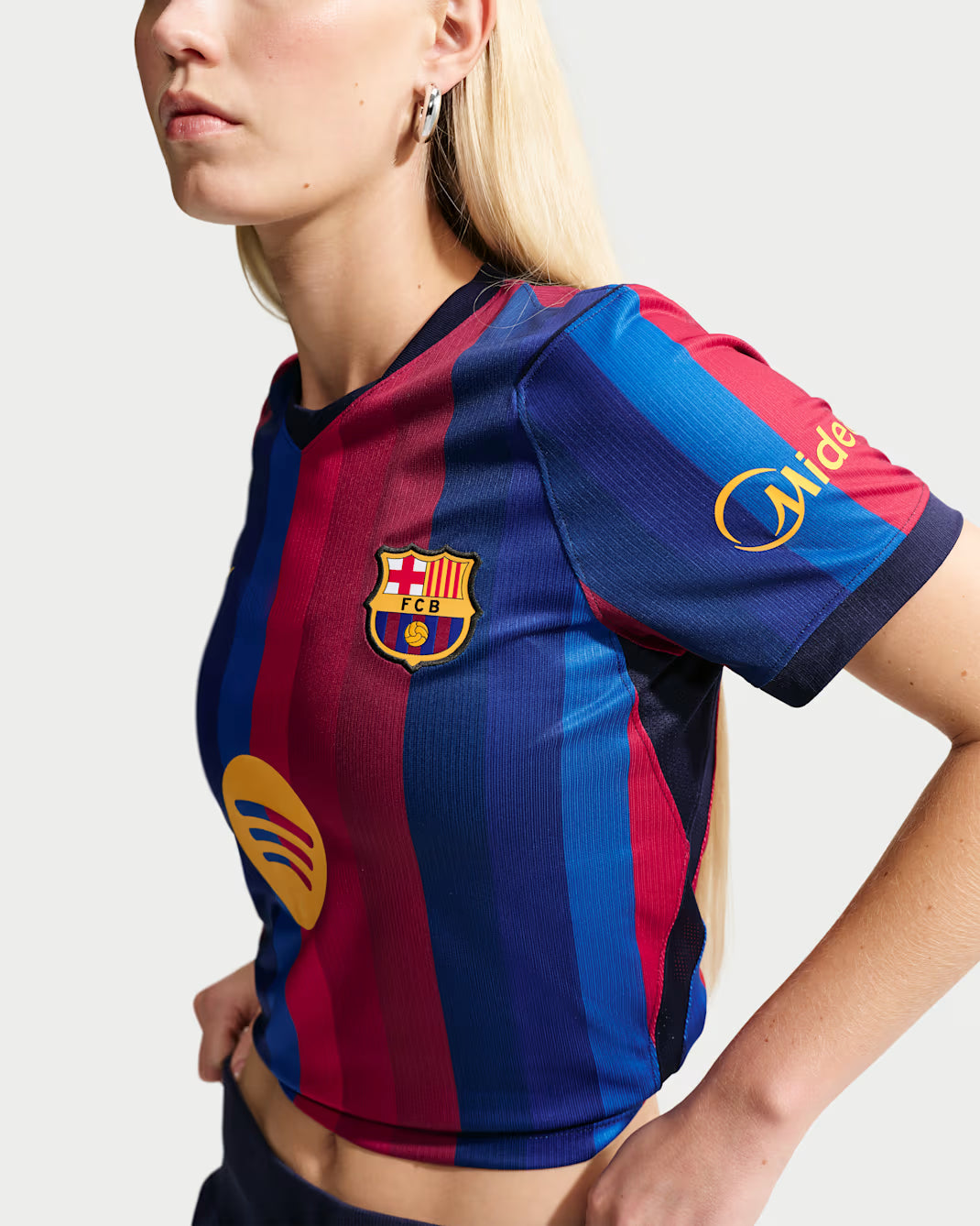 Nike Barcelona Home Women's Soccer Jersey 26/27 - Red/Blue