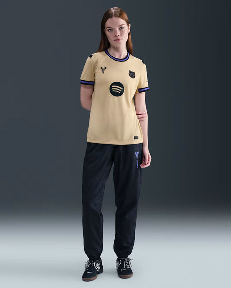 Nike FC Barcelona Women's Stadium Away Jersey 25 - Gold/Persian Violet/Black