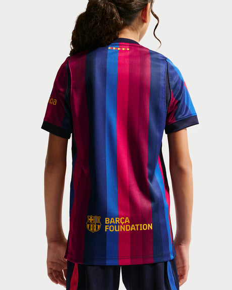 Nike Barcelona Home Youth Soccer Jersey 26/27 - Red/Blue