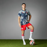 adidas FC Bayern Pre-Match Jersey Off White / Night Indigo