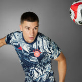 adidas FC Bayern Pre-Match Jersey Off White / Night Indigo