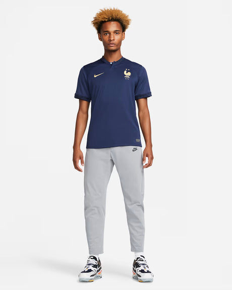 Nike France Home Jersey 22 - Midnight Navy/Metallic Gold