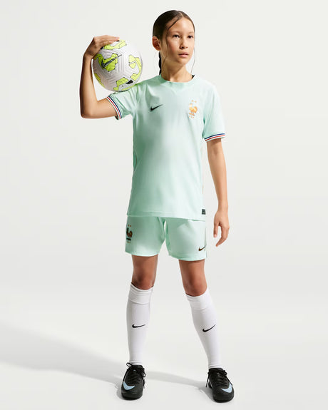 Nike France National Team 2026 Stadium Youth Away Jersey - Igloo/Monarch/Monarch