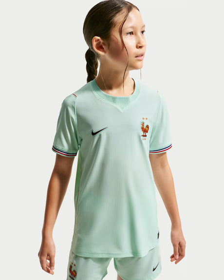 Nike France National Team 2026 Stadium Youth Away Jersey - Igloo/Monarch/Monarch