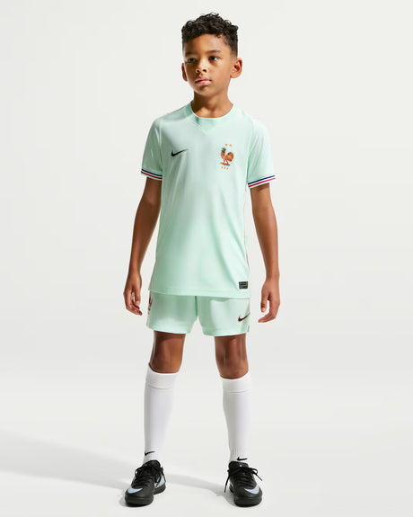 Nike France National Team 2026 Stadium Youth Away Jersey - Igloo/Monarch/Monarch