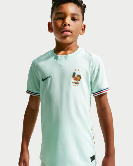 Nike France National Team 2026 Stadium Youth Away Jersey - Igloo/Monarch/Monarch