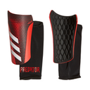 Espinilleras de fútbol adidas Pre LGE - Negro/Rojo