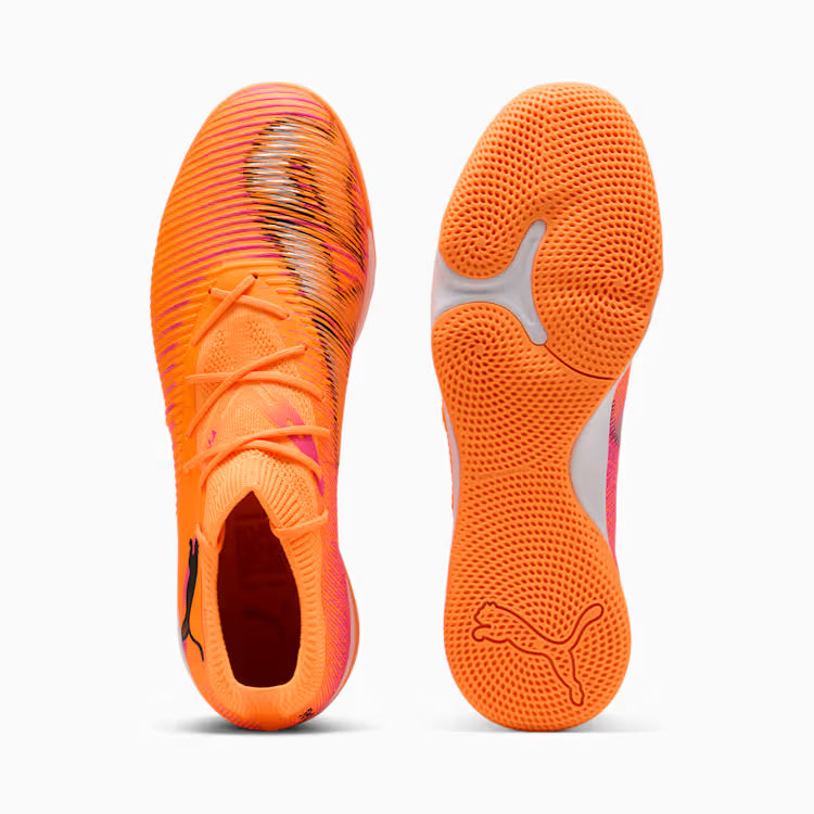 PUMA Future 8 Match IT Men's Soccer Shoes - Orange/Black