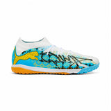 PUMA Future 9 Match Playmaker TT Turf Men's Soccer Cleats - White/Blue