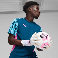 PUMA Future Ultimate NC Goalkeeper Gloves White/Poison Pink/Black