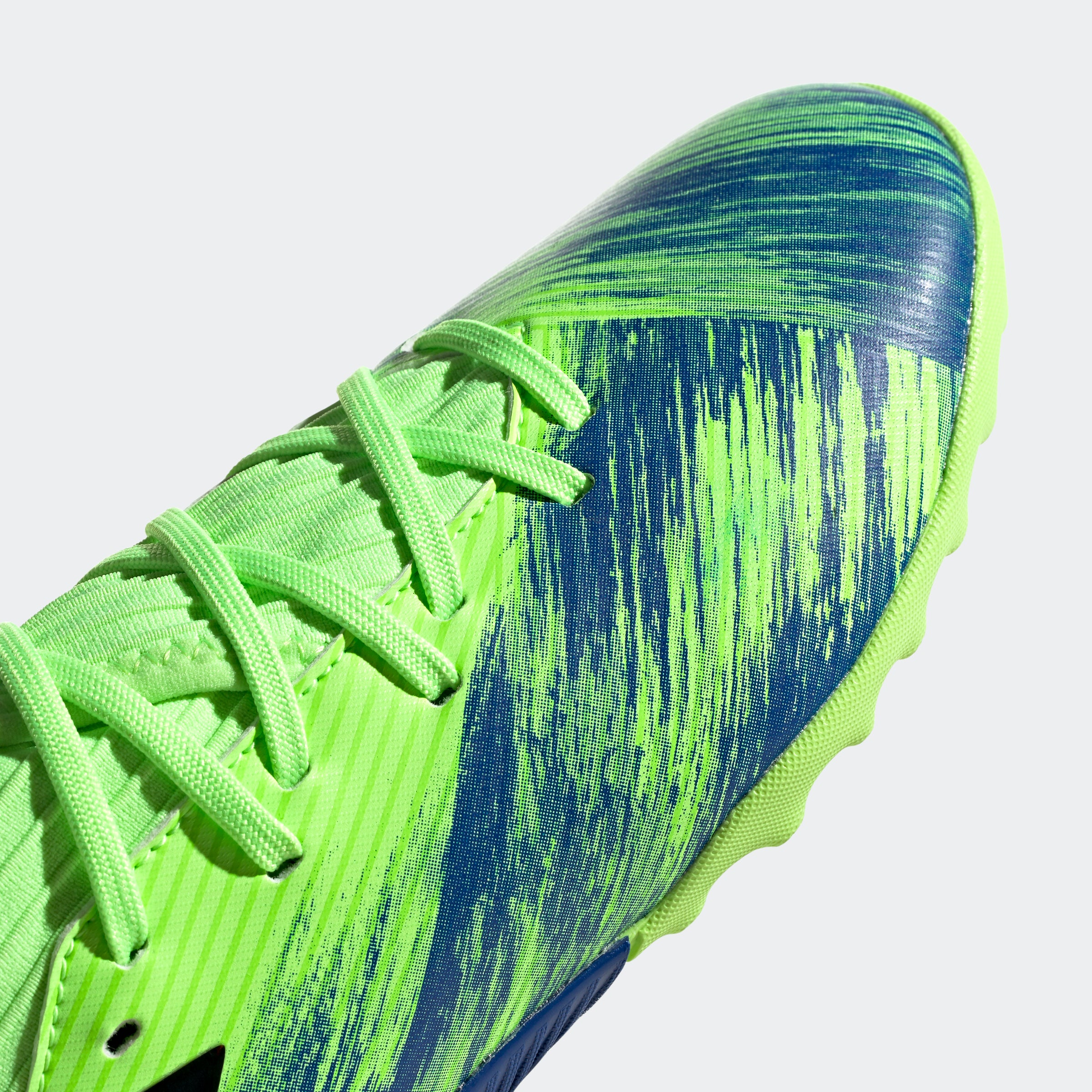 adidas Nemeziz 19.3 TF Turf Youth Soccer Cleats - Signal Green/Black/Royal