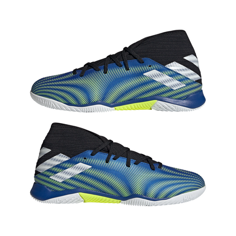 adidas Nemeziz 3 IN Men's Soccer Shoes - RoyalWhite/Yellow