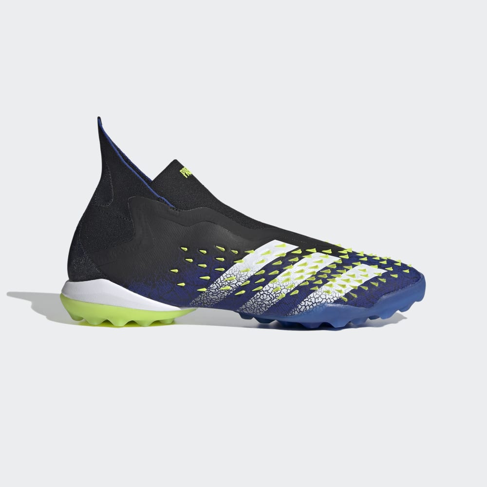 Botas de césped sin cordones adidas Predator Freak+ TF Core Black