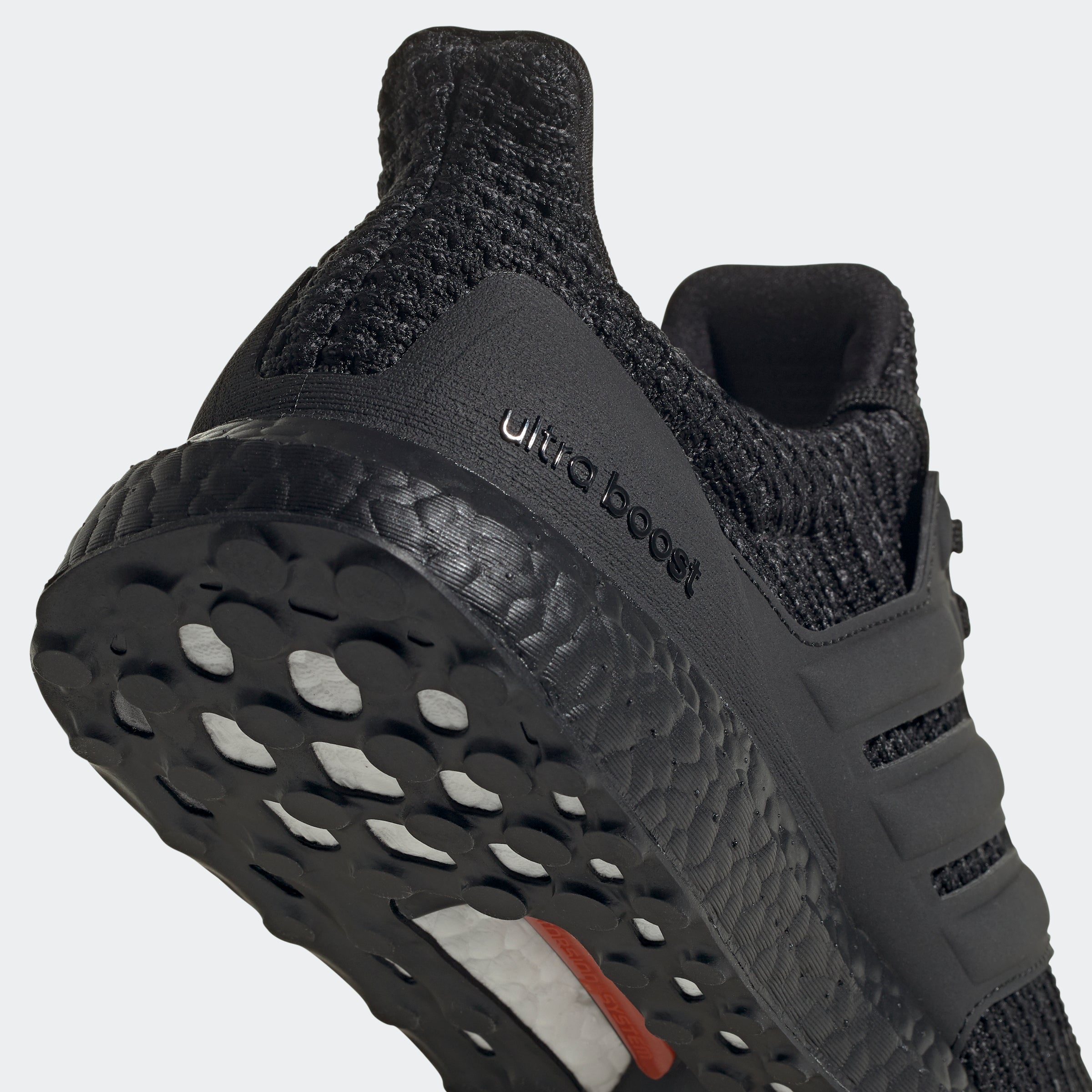 adidas Ultraboost 4.0 DNA Shoes Black/Black/Active Red