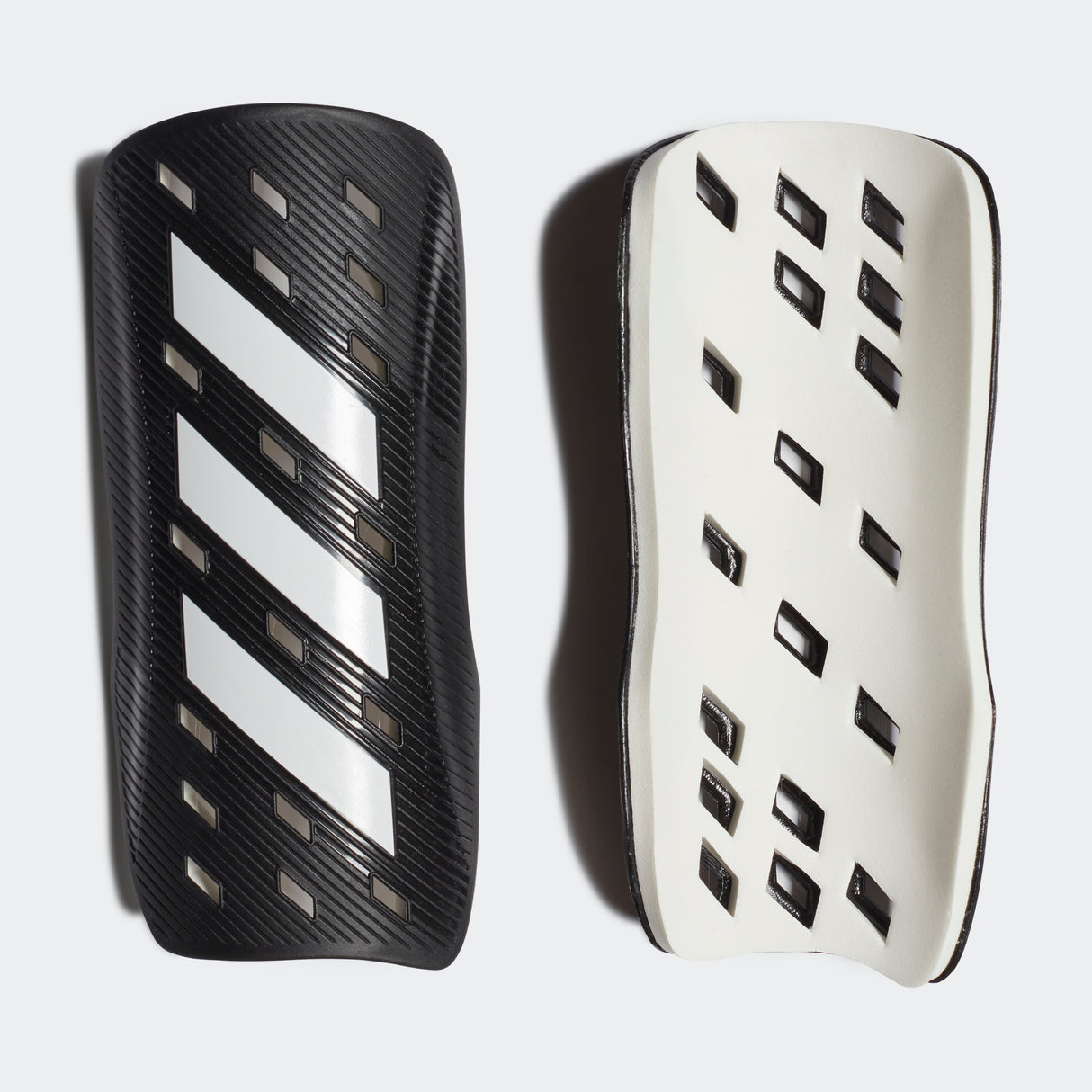 adidas Tiro Club Soccer Shin Guards - Black/White