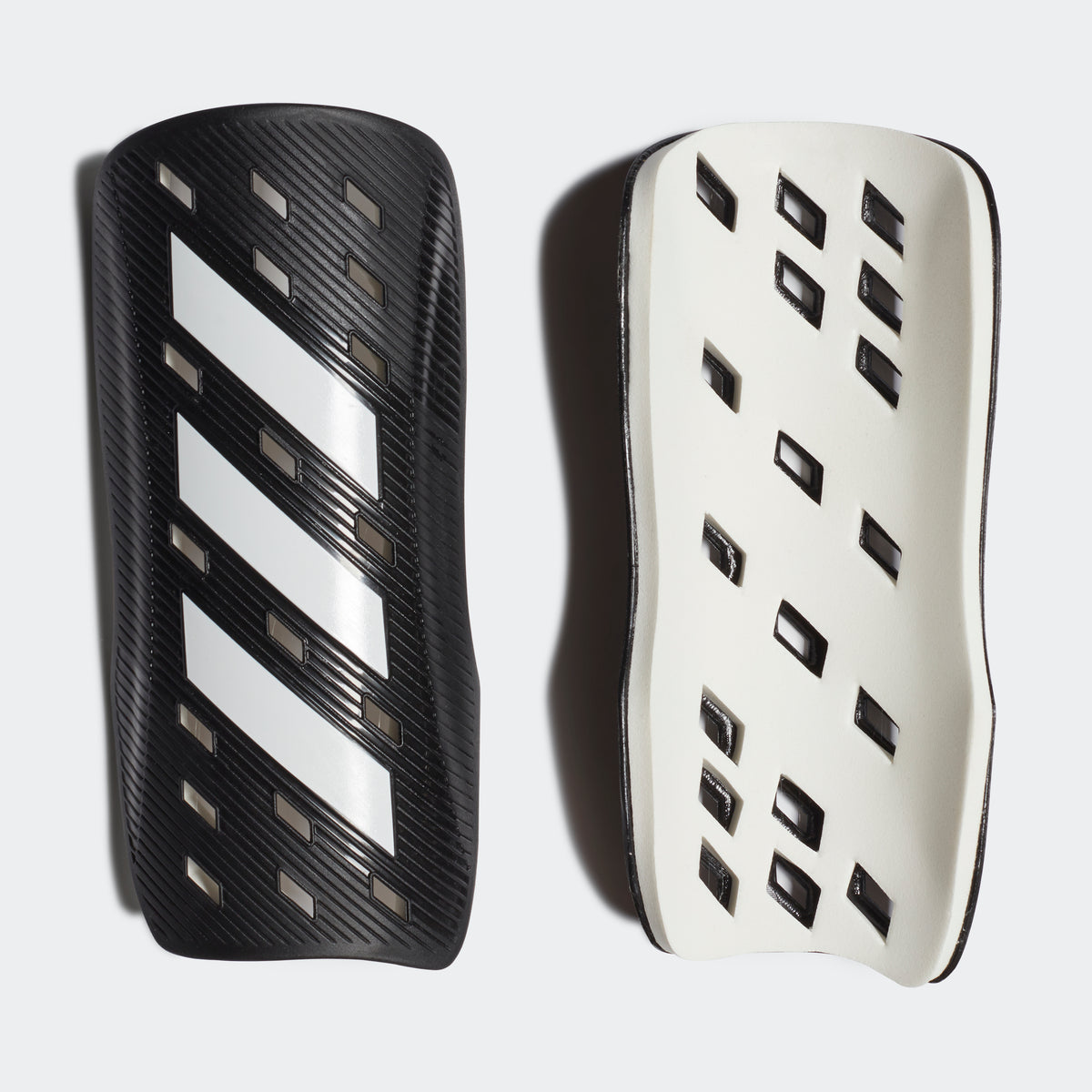adidas Tiro Club Soccer Shin Guards - Black/White