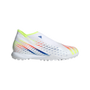 Tacos de fútbol para hombre adidas Predator Edge 3 Laceless TF - Blanco