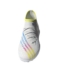 Botas de fútbol adidas Predator Edge.3 Turf Blanco/Amarillo/Azul
