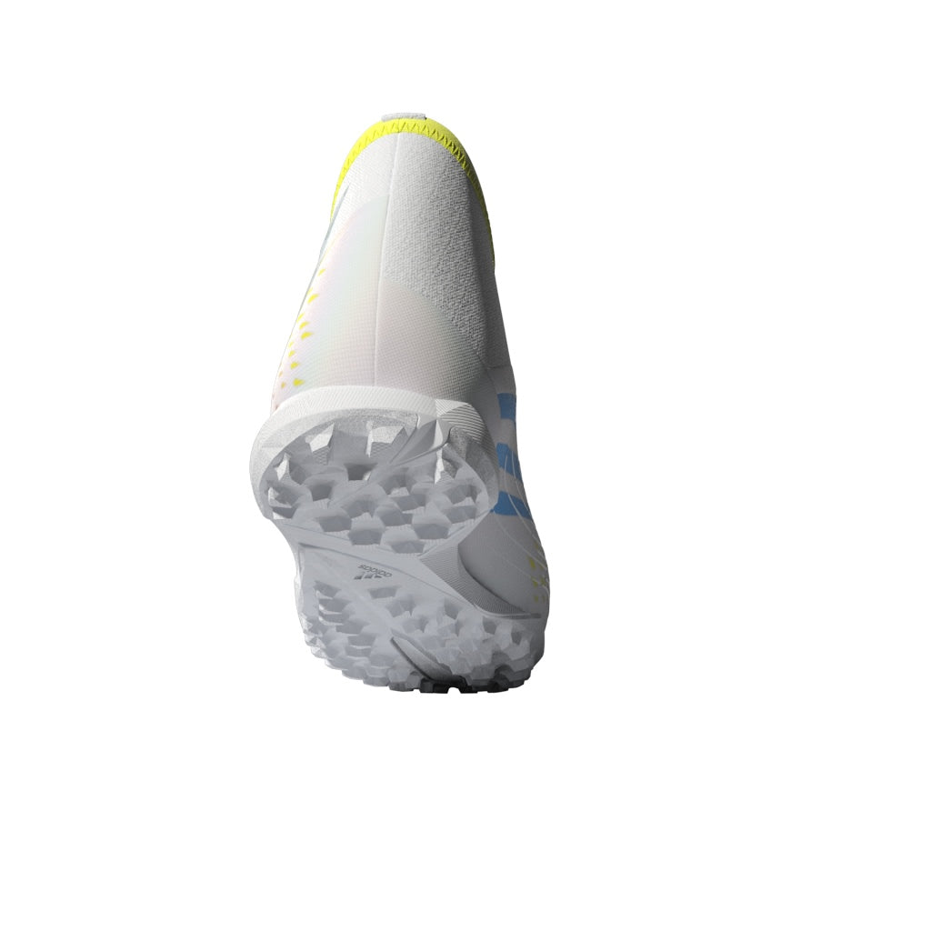 Botas de fútbol adidas Predator Edge.3 Turf Blanco/Amarillo/Azul
