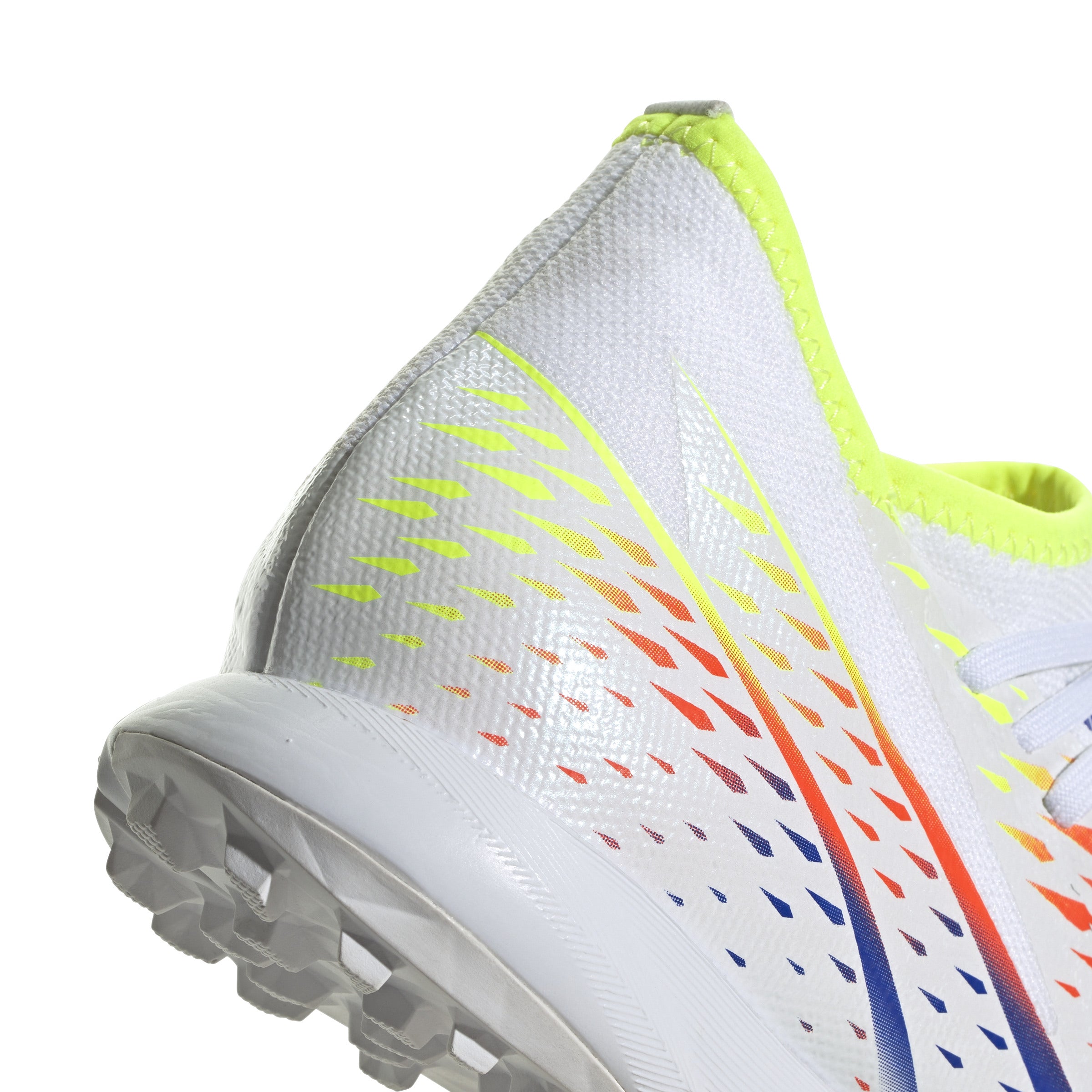 Botas de fútbol adidas Predator Edge.3 Turf Blanco/Amarillo/Azul