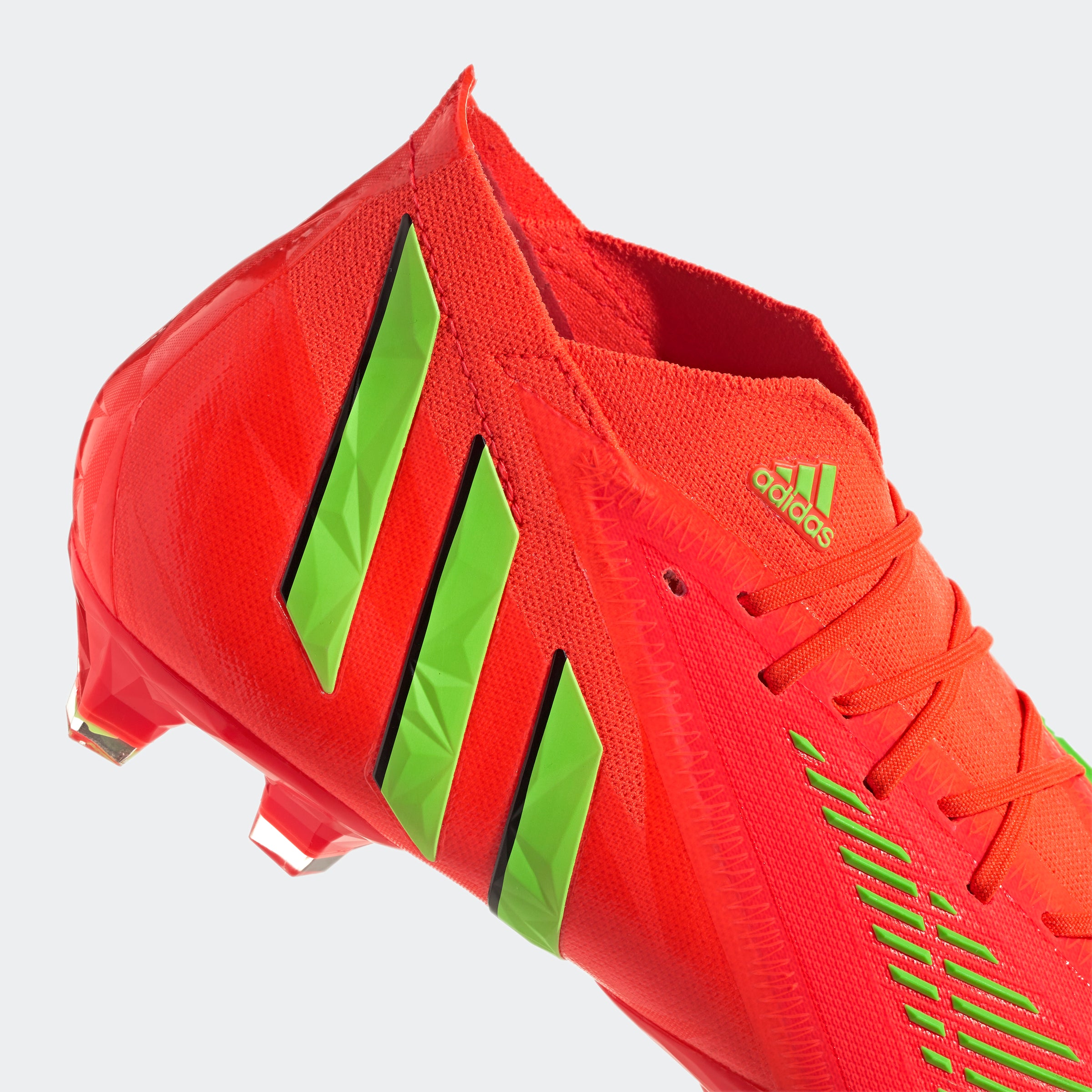 adidas Predator Edge.1 FG Firm Ground Boots Solar Red/Solar Green/Black