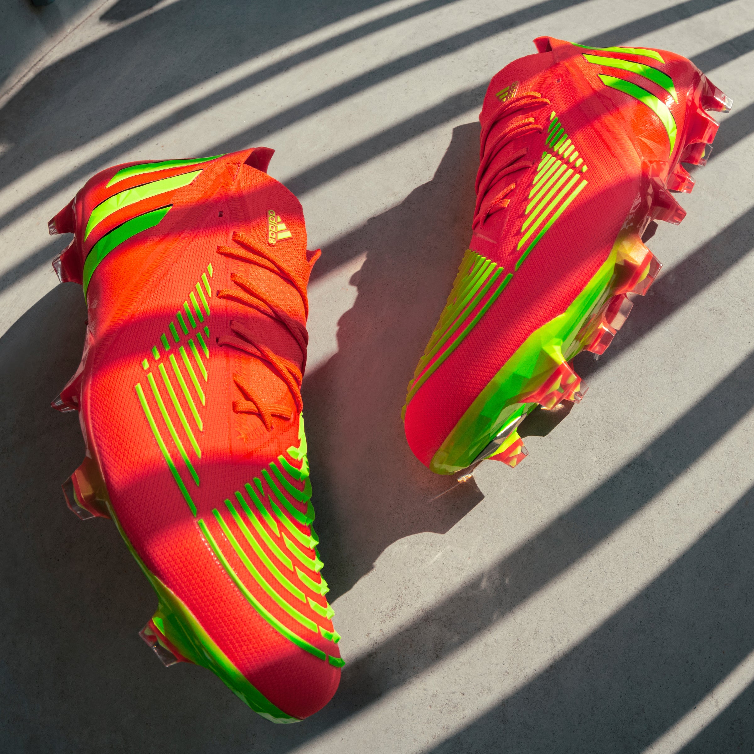 adidas Predator Edge.1 FG Firm Ground Boots Solar Red/Solar Green/Black
