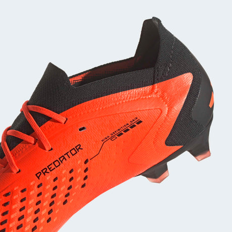 adidas Predator Accuracy.1 Low FG Firm Ground Soccer Cleats - Solar Orange/Black