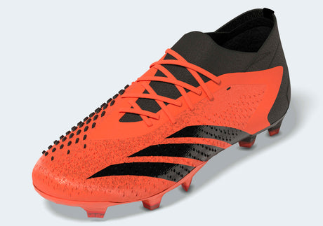adidas Predator Accuracy.1 Low FG Firm Ground Soccer Cleats - Solar Orange/Black