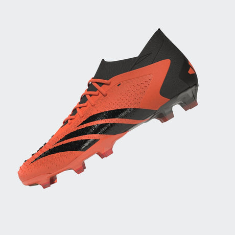 adidas Predator Accuracy.1 Low FG Firm Ground Soccer Cleats - Solar Orange/Black