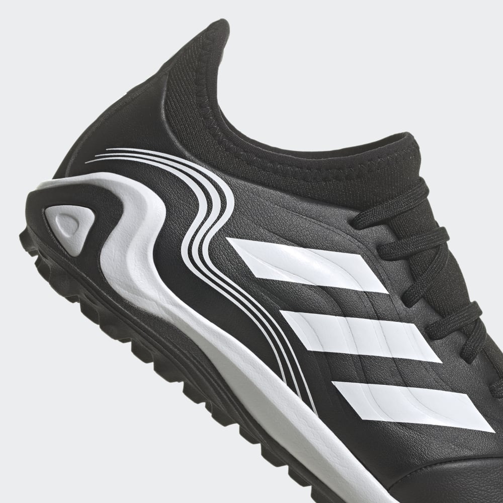 Botas de fútbol adidas Copa Sense 3 TF Turf Negro/Blanco