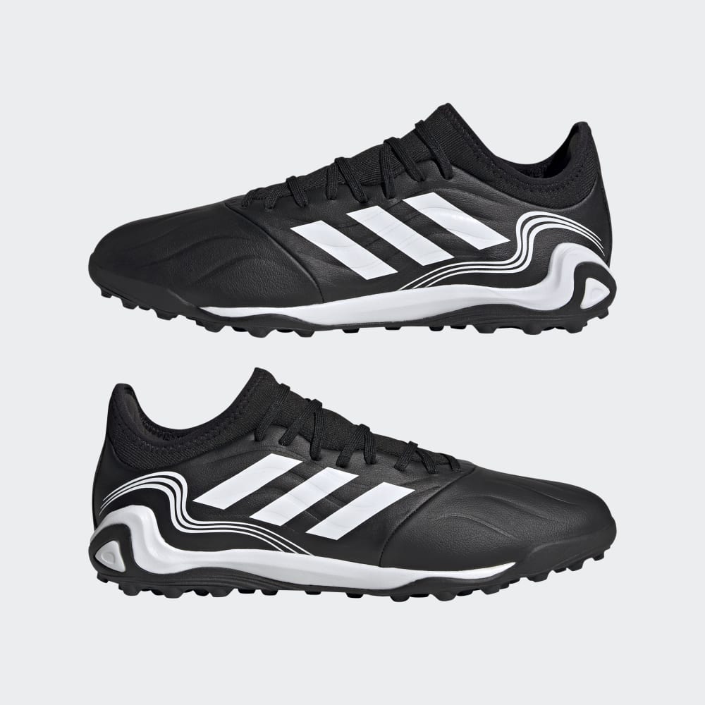 Botas de fútbol adidas Copa Sense 3 TF Turf Negro/Blanco