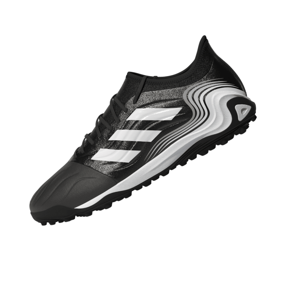 Botas de fútbol adidas Copa Sense 3 TF Turf Negro/Blanco