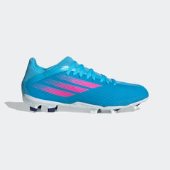 adidas Kid's X Speedflow 3 FG J Firm Ground Boots Sky Rush