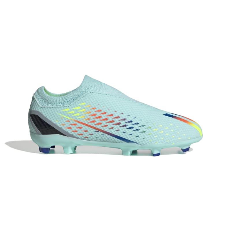 adidas Speed Portal 3 LL FG Youth Soccer Cleats - Aqua/Blue