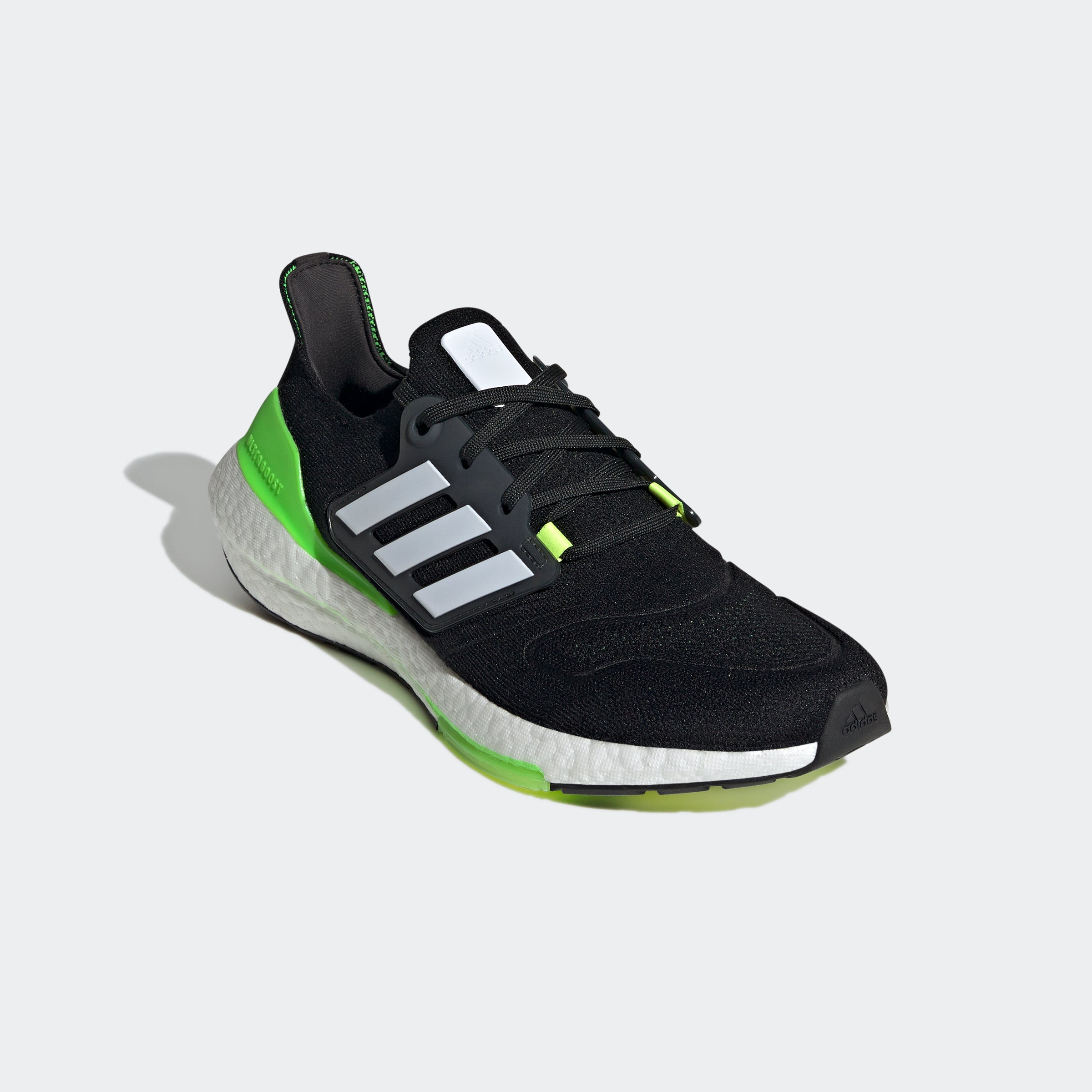 adidas Ultraboost 22 Negro/Blanco/Verde Solar