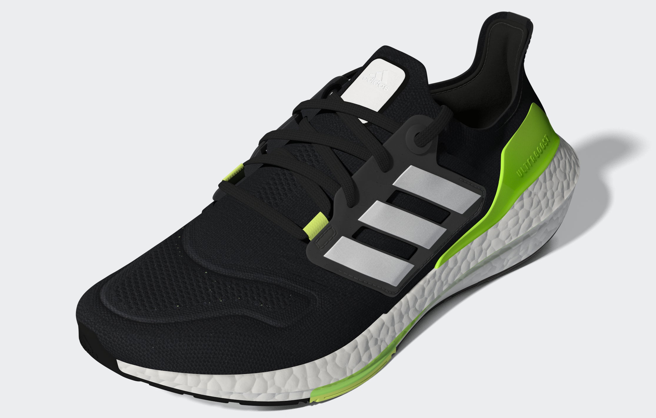 adidas Ultraboost 22 Negro/Blanco/Verde Solar