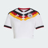 adidas Germany Home Cropped Women´s Soccer Jersey 26 - White