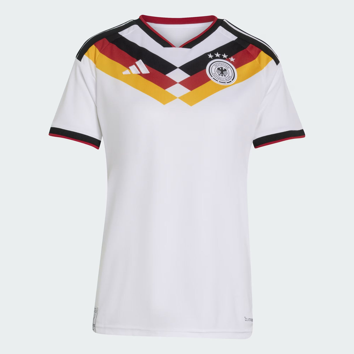 Camiseta de Fútbol Adidas Alemania para Mujer 26 - Blanca