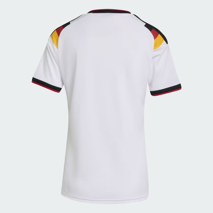 Camiseta de Fútbol Adidas Alemania para Mujer 26 - Blanca