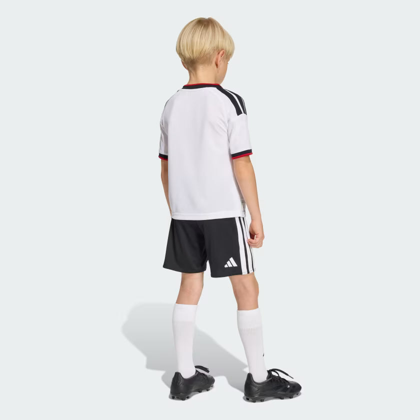 adidas Germany Home Youth Soccer Mini Kit 26 - White