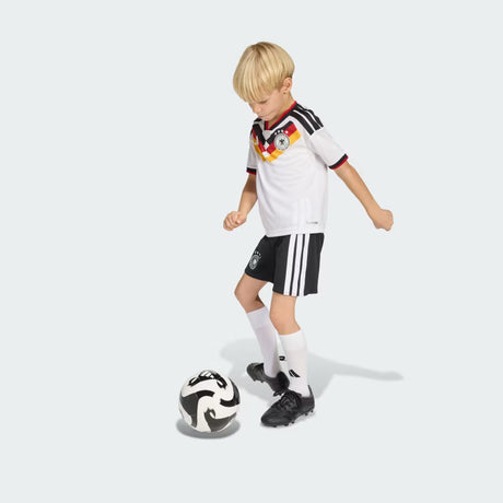 adidas Germany Home Youth Soccer Mini Kit 26 - White