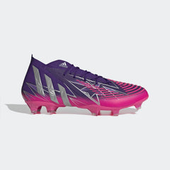 adidas Predator Edge.1 FG Firm Ground Boots College Purple/Silver Metallic/Shock Pink