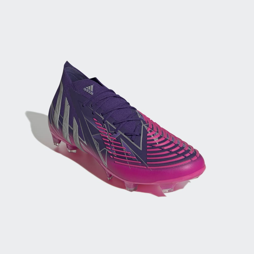 adidas Predator Edge.1 FG Firm Ground Boots College Purple/Silver Metallic/Shock Pink