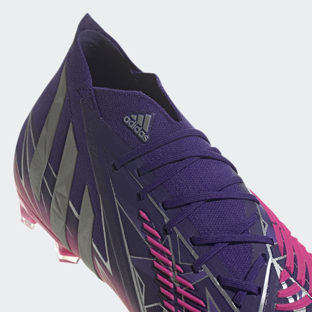 adidas Predator Edge.1 FG Firm Ground Boots College Purple/Silver Metallic/Shock Pink