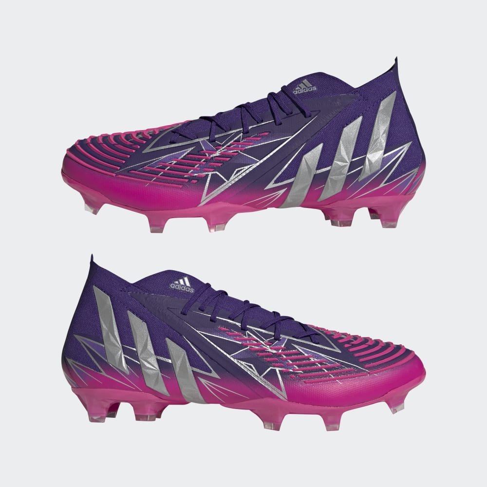 adidas Predator Edge.1 FG Firm Ground Boots College Purple/Silver Metallic/Shock Pink
